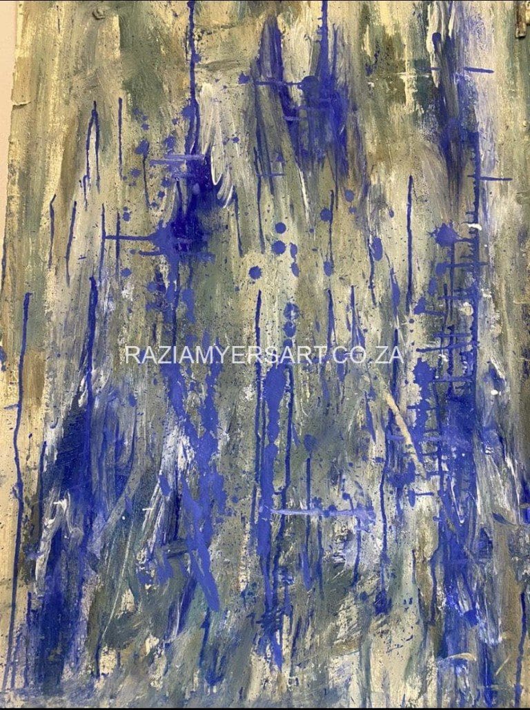 1m x 70cm | Mixed Media | Acrylic, Gouache, Textured Sand | Imported Fabiano paper