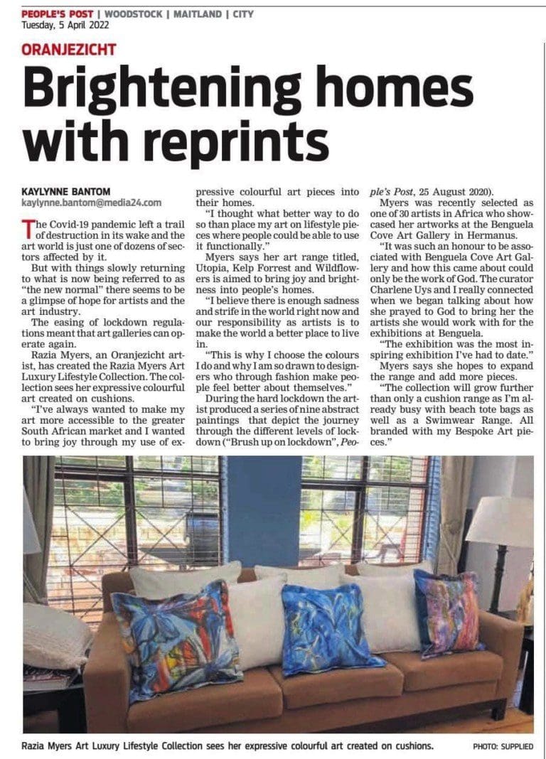 Brightening homes with reprints - Peoples Post